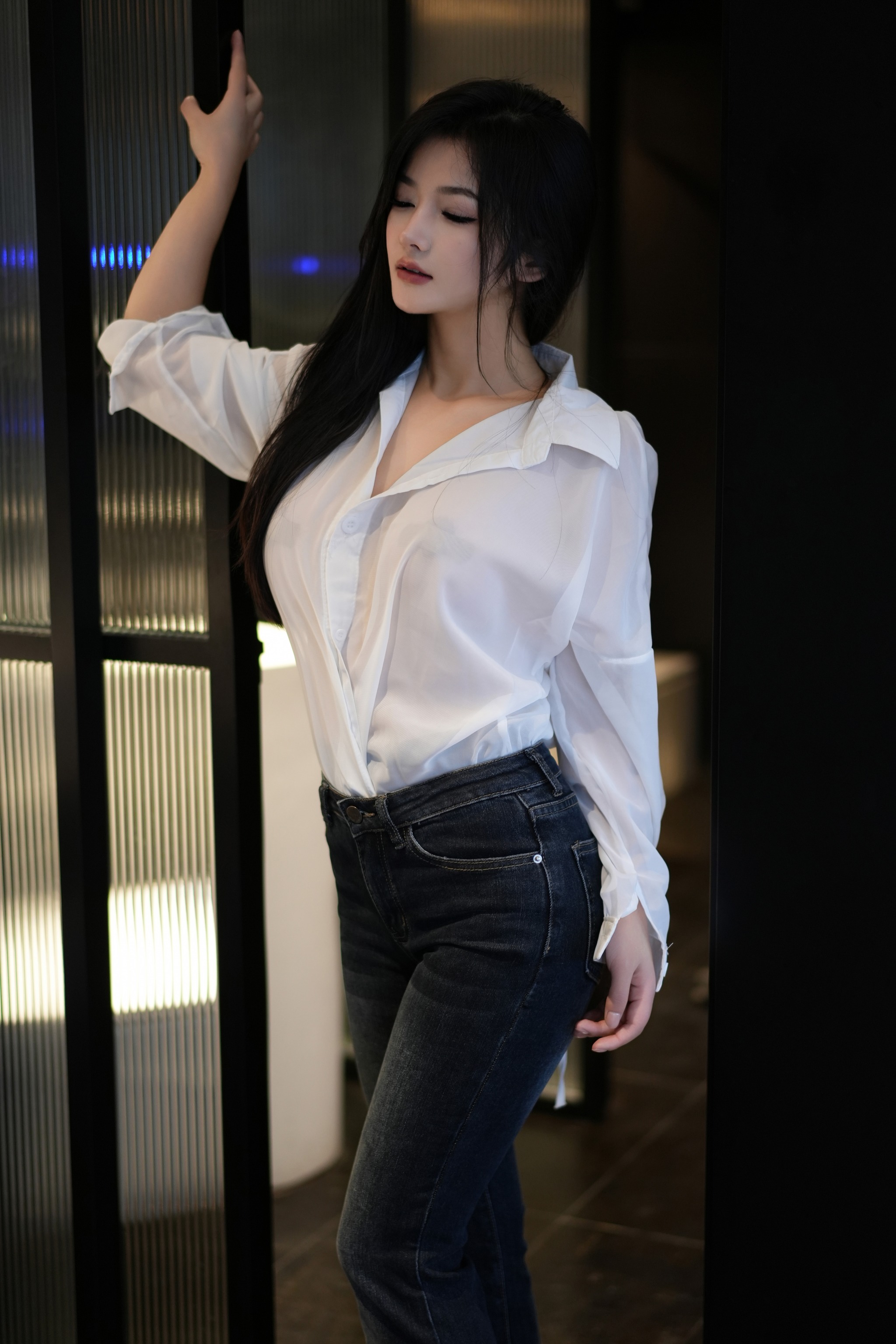 图片[1]-谭小灵 – NO.002 内部私购-牛仔裤[117P]-XikXak